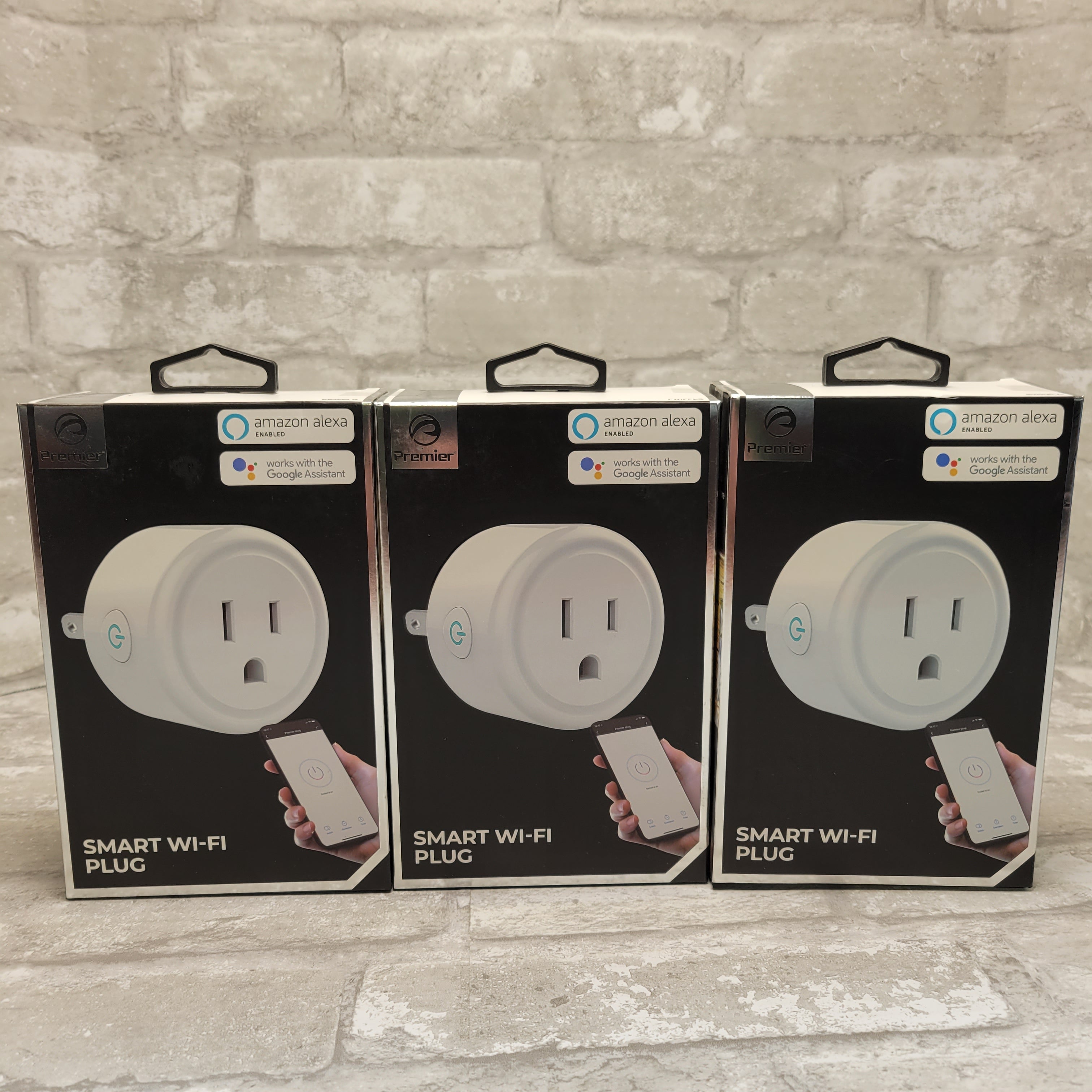 (3) Premier PWIFPLG - Premier Smart Wi-Fi Outlet Plug (7942804898030)